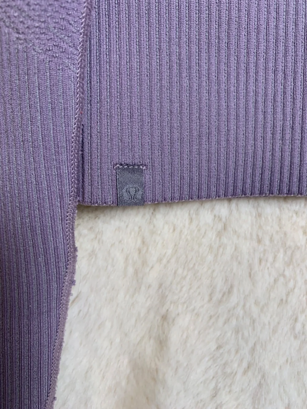 Lululemon End State Full Zip - Dusky Lavender,purple textured jacket sz 6
